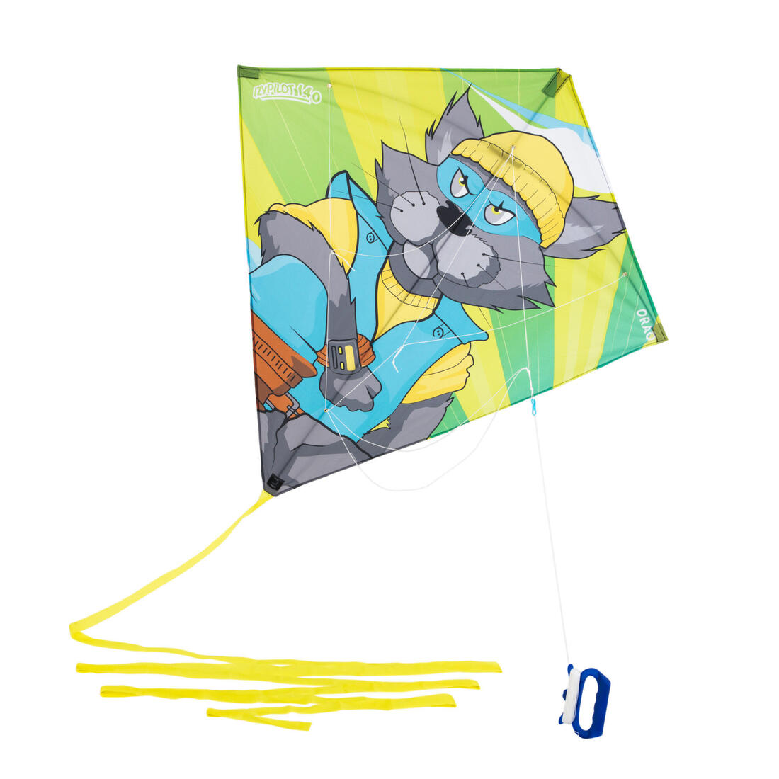 MODULAR 2-IN-1 KITE (STUNT<->STATIC) - IZYPILOT 140 "CAT"