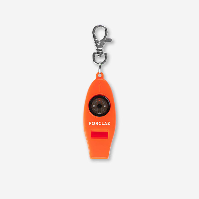 





50 MULTI-PURPOSE WHISTLE AND ORIENTEERING COMPASS - ORANGE, photo 1 of 4