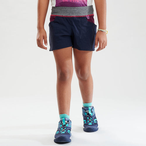 





Kids’ Hiking Shorts -  MH500 Ages 7-15 - Dark blue