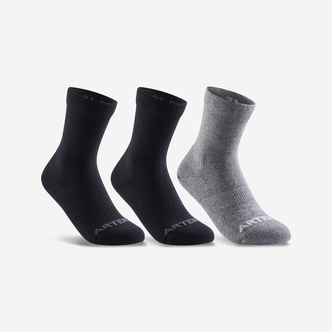 





Kids' High Tennis Socks Tri-Pack RS 160 - Heathered, photo 1 of 6