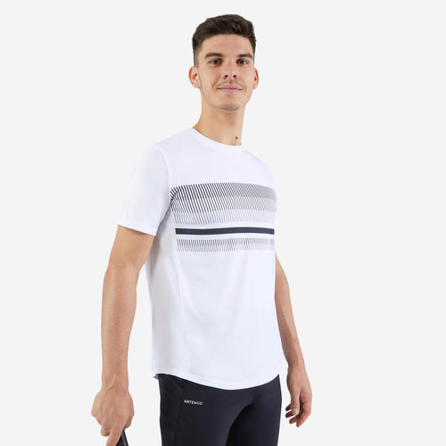 





Men's Short-Sleeved Tennis T-Shirt Essential