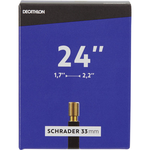 





24x1.7-2.2 Bike Inner Tube - Schrader