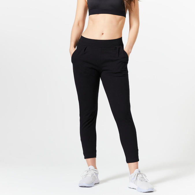 





Women's Tapered Fitness Joggers 120 - Black, photo 1 of 5