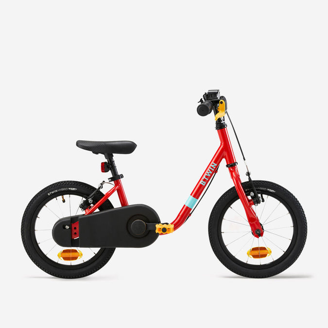 Kids 14 Inch 3 5 Years 2 in 1 Balance Bike Discover 500 Decathlon Ghana