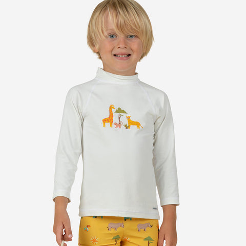 





Baby Anti-UV Long-sleeved T-shirt SAVANNAH print