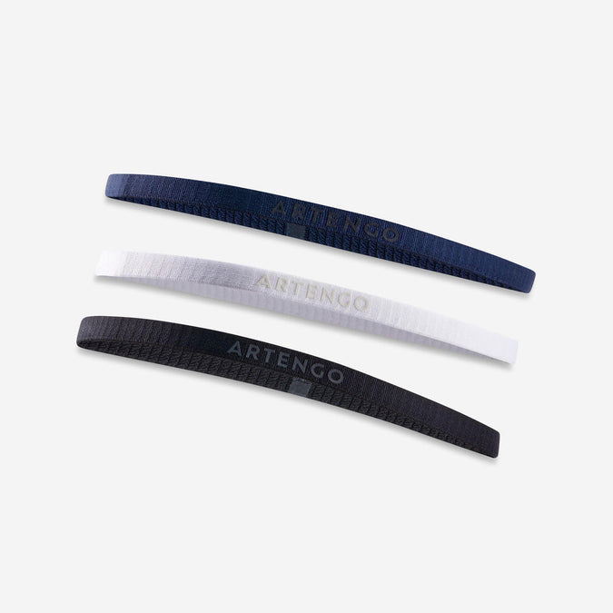 





Elastic Hair Band Tri-Pack - Black / White / Navy, photo 1 of 6