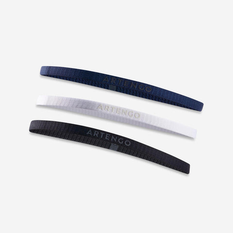 





Elastic Hair Band Tri-Pack - Black / White / Navy