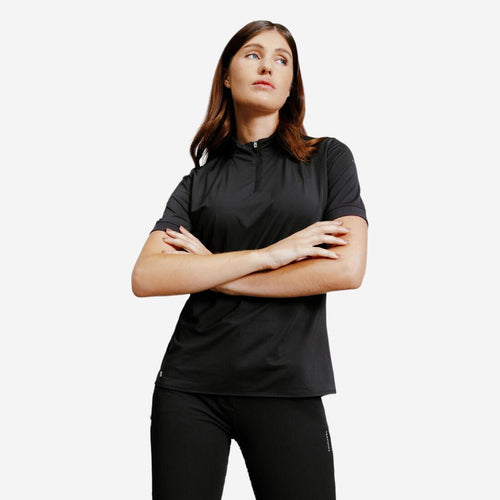 





Women's Horse Riding Short-Sleeved Heritage Polo Shirt