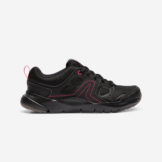 





Women's Active Walking Shoes HW 100 - black/pink, photo 1 of 7