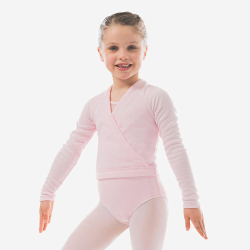 





Girls' Ballet Wrap-Over Top