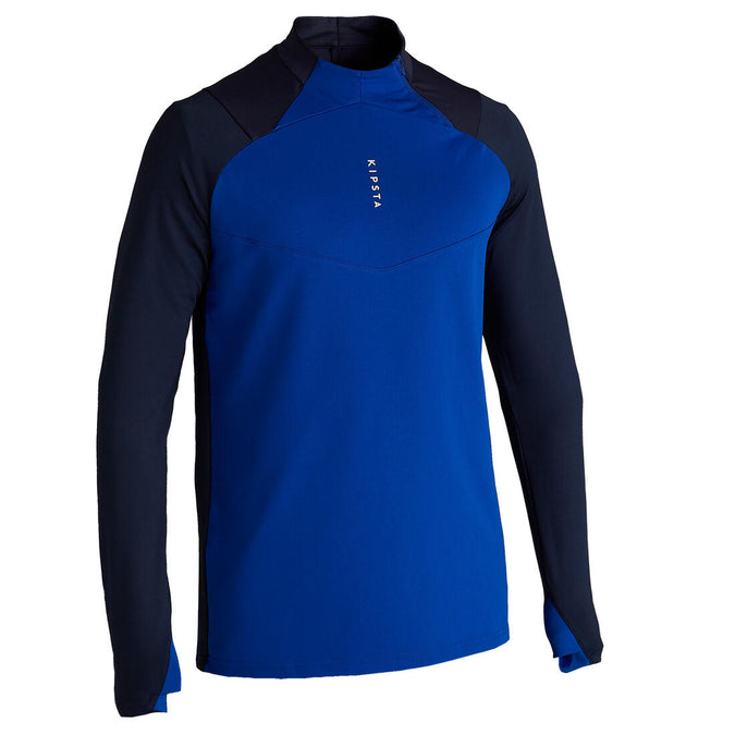 





T500 Adult 1/2 Zip Football Sweatshirt - Blue, photo 1 of 14