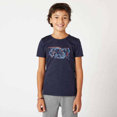 





Kids' Basic Cotton T-Shirt Print