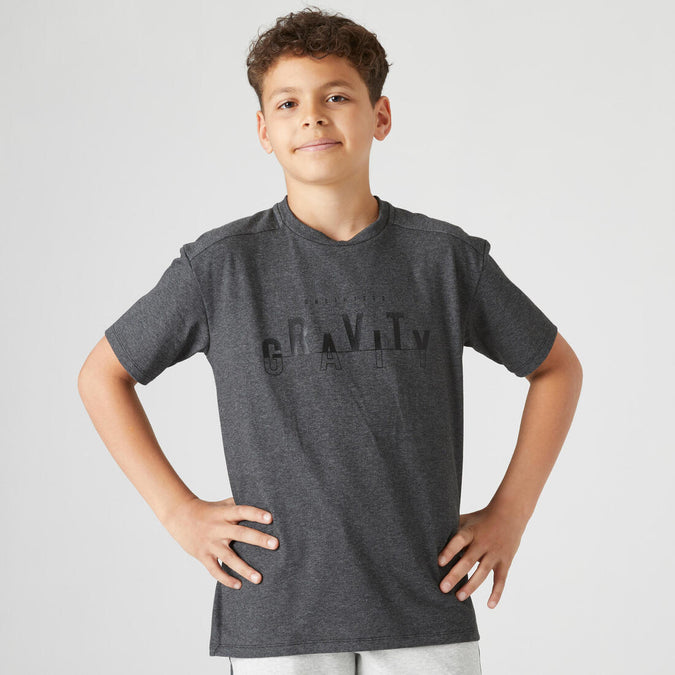 





Kids' Breathable Cotton T-Shirt 500, photo 1 of 4