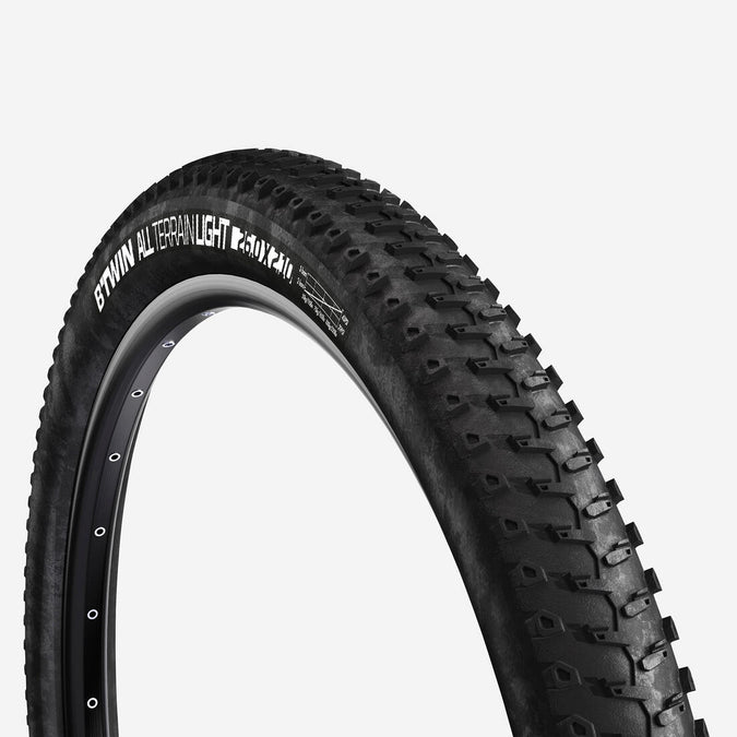 





26x2.10 All-Terrain Mountain Bike Tyre - Decathlon Ghana, photo 1 of 5