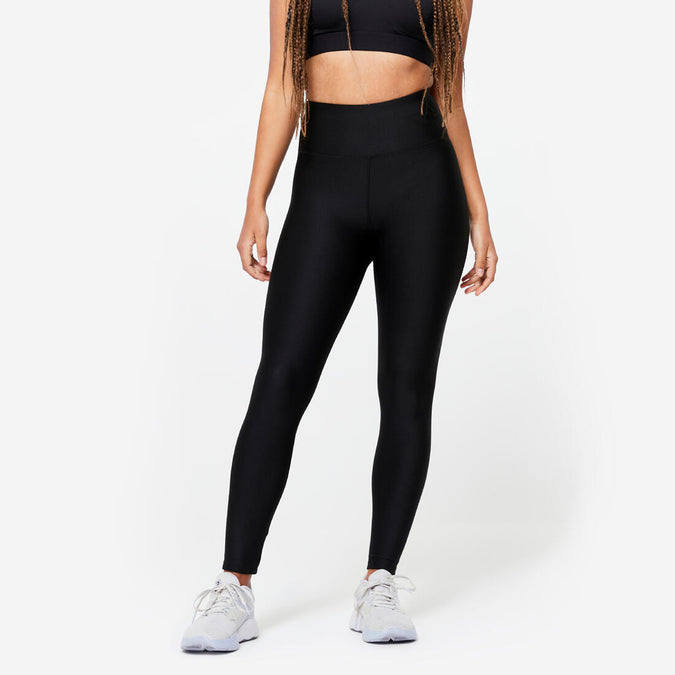 





Women's High-Waisted Cardio Fitness Leggings - Smoky Black, photo 1 of 5