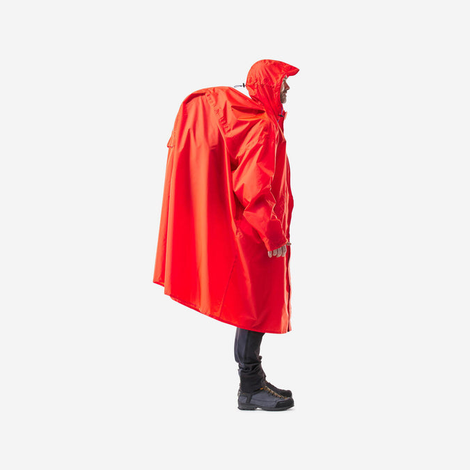 





Hiking rain poncho - MT900 - 75L - Red - S/M, photo 1 of 6