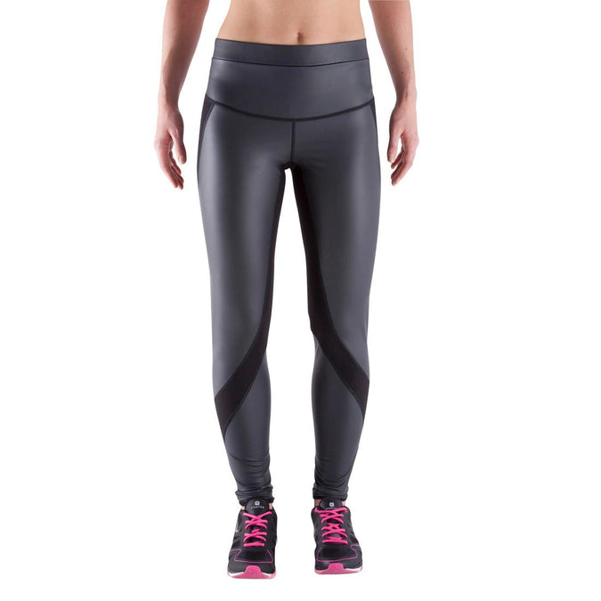 Sweat Women s Cardio Fitness Sweat Leggings Black Decathlon Ghana