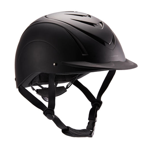 





Adult and Kids' Horse Riding Helmet 500 - Black