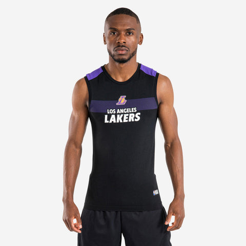 





Adult Sleeveless Basketball Base Layer Jersey UT500 - NBA Los Angeles Lakers/Black