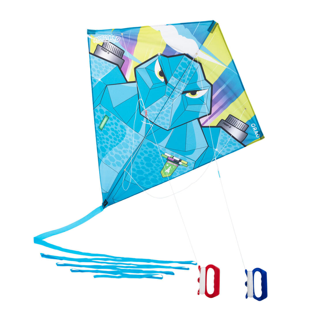 MODULAR 2-IN-1 KITE (STUNT<->STATIC) - IZYPILOT 140 "CAT"