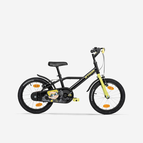 16 Inch KIDS BIKE DARK HERO 500 4 6 YEARS OLD Black Decathlon Ghana