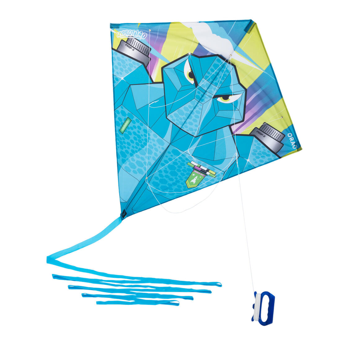 MODULAR 2-IN-1 KITE (STUNT<->STATIC) - IZYPILOT 140 "CAT"