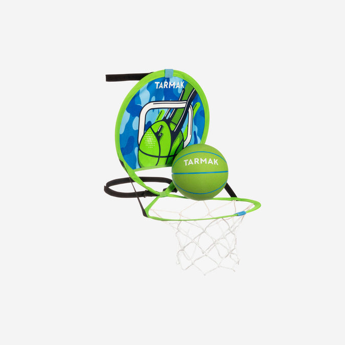 





Kids' Wall-Mounted Portable Basketball Basket with Ball Hoop 100, photo 1 of 4