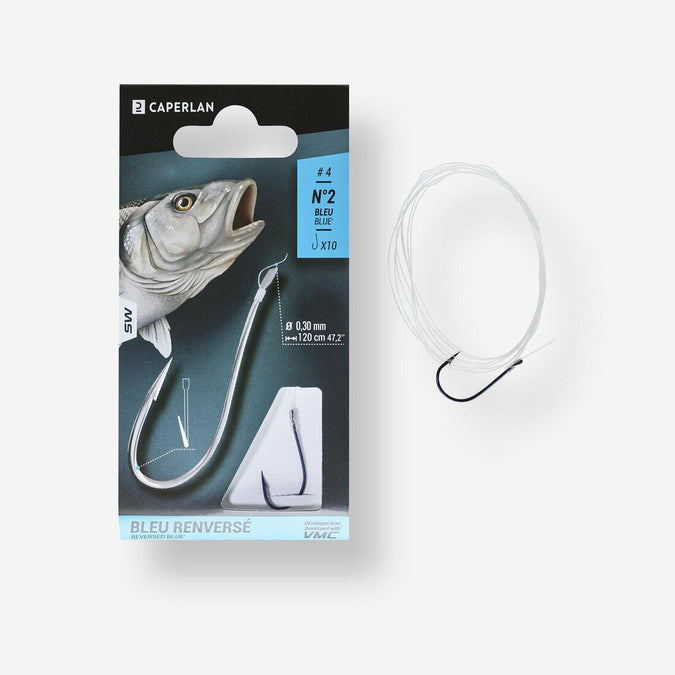 





BLUE REVERSED spade-end hooks to line for sea fishing - Decathlon Ghana, photo 1 of 17