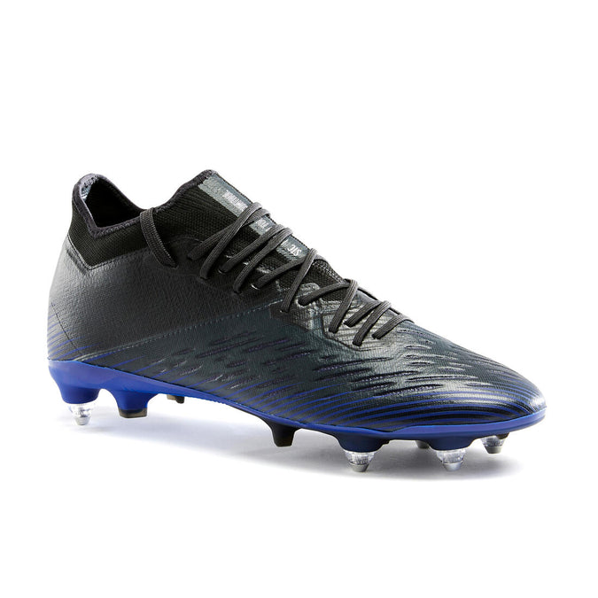 Black soft ground football boots online