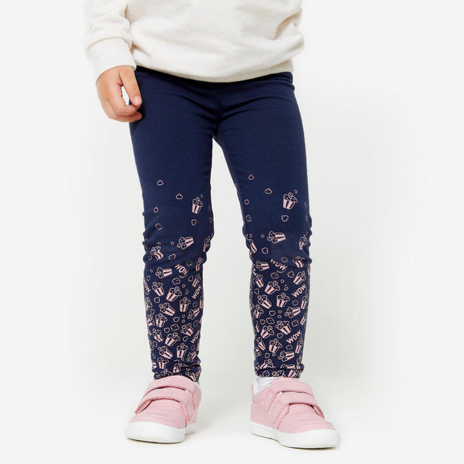 





Kids' Basic Cotton Leggings - Pink with Motifs, photo 1 of 4