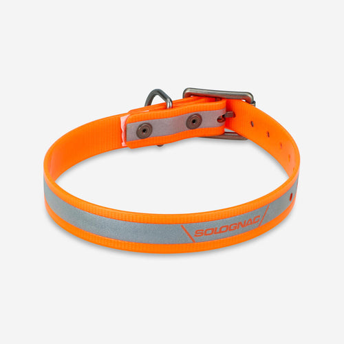 





orange reflective dog collar 520