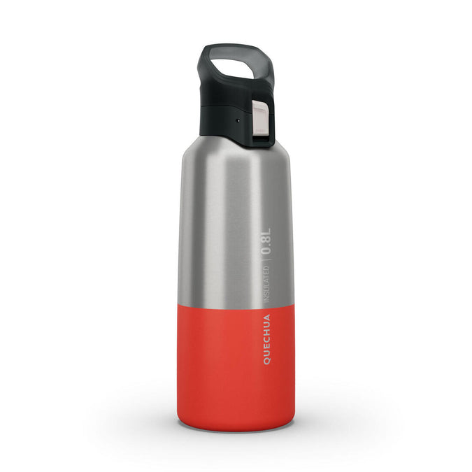 





0.8 L insulated stainless steel flask 900 with quick-release cap for hiking, photo 1 of 35