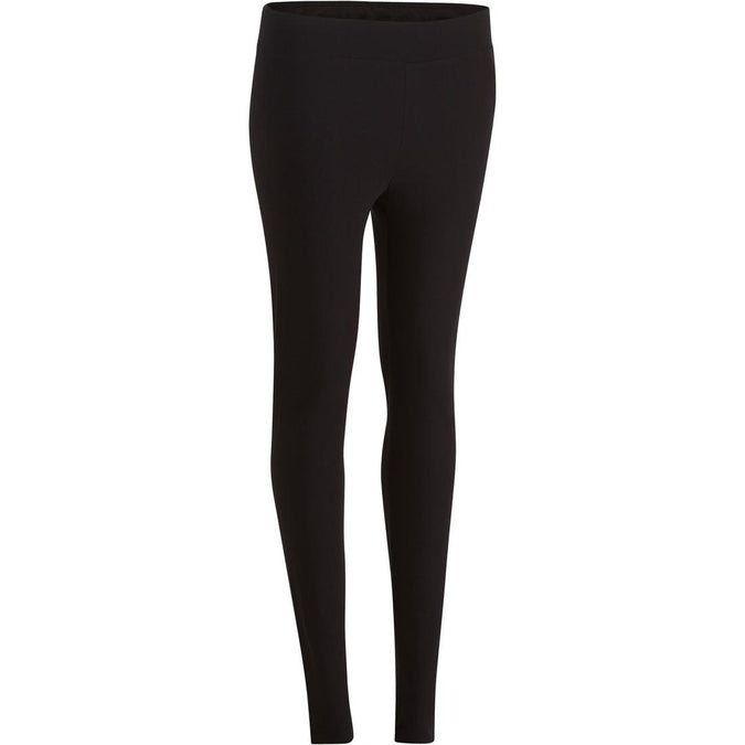 





500 Women's Slim-Fit Gym & Pilates Leggings - Black, photo 1 of 12