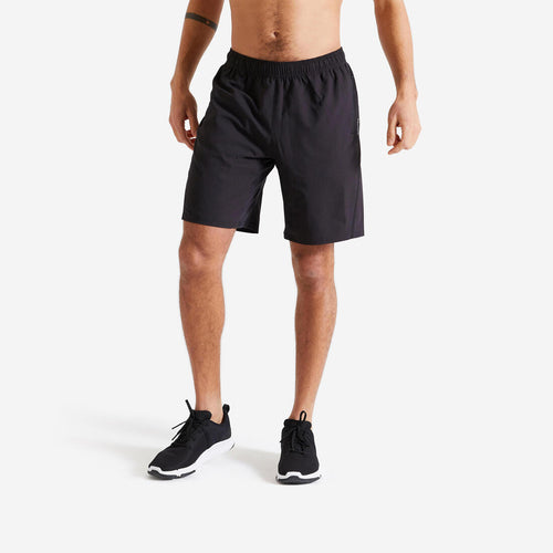 





Fitness Shorts with Zip Pockets - Black/Smoke