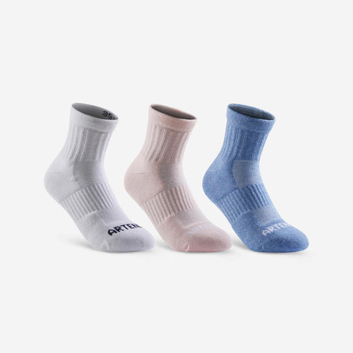 





Kids' Mid Sports Socks RS 500 Tri-Pack