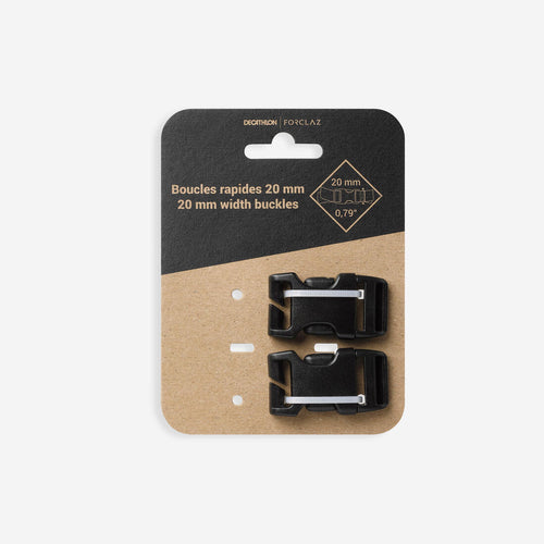 





Set of 2 Quick Buckles for Backpacks 20mm