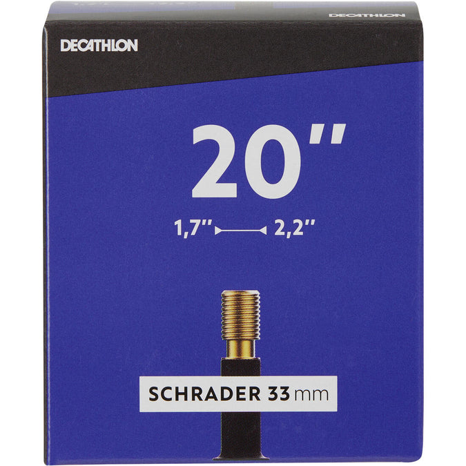 





20x1.7-2.2 Bike Inner Tube - Schrader, photo 1 of 5