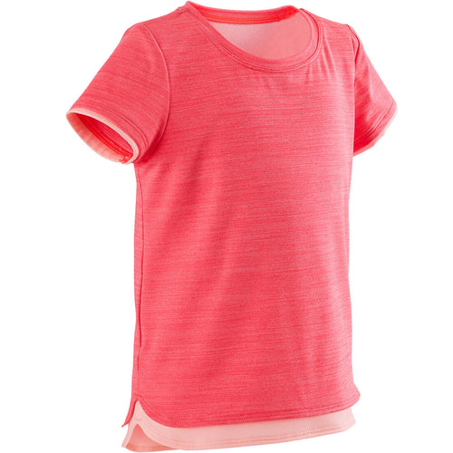 





S500 Keep In Up Baby Gym Short-Sleeved T-Shirt - Pink