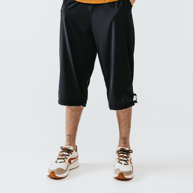 





Men's Running Breathable Cropped Trousers Dry+ - black, photo 1 of 5