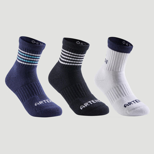 





Kids' Mid Sports Socks RS 500 Tri-Pack