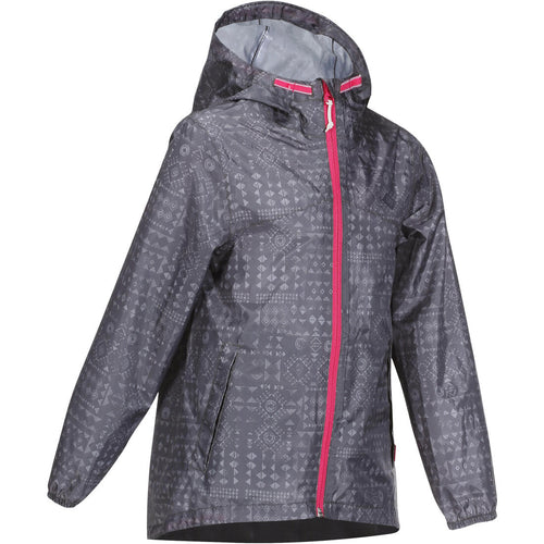 





Kids' Hiking Waterproof Jacket Hike 150