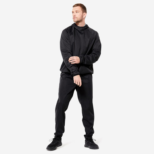 





Hooded Sweatsuit Performance - Black