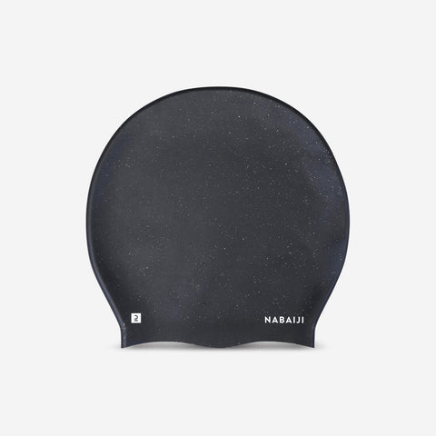 





Silicone swimming cap - One size - Thick hair - Black