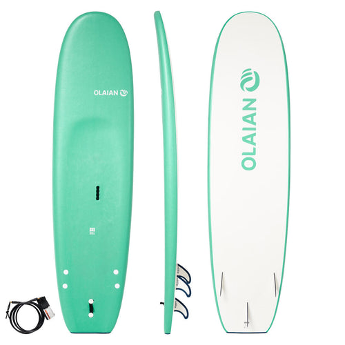 





FOAM SURFBOARD 100 7'5” Comes with a leash and 3 fins.