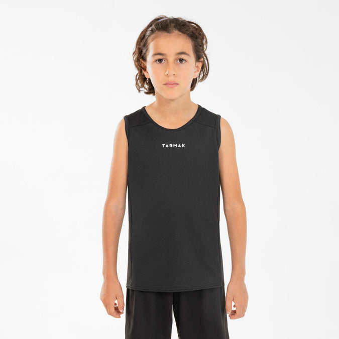 





Kids' Sleeveless Basketball Jersey T100, photo 1 of 4