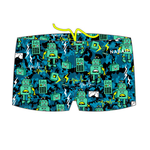 





BOY'S FITIB SWIMMING SHORTS - ALL ROBOT