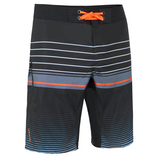 





Surfing boardshorts, standard 500 Classico Black