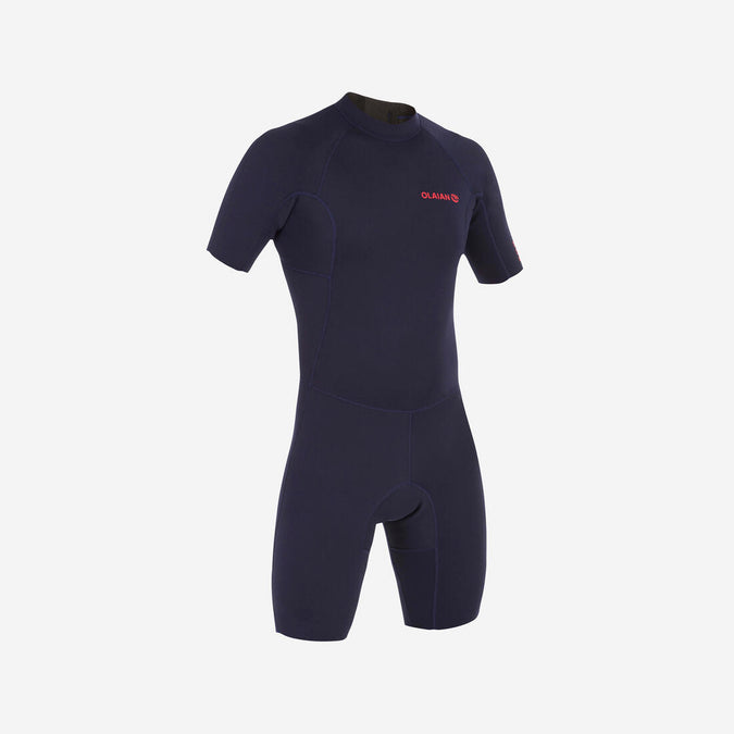 





100 men's 1.5mm neoprene Shorty Surfing wetsuit - navy blue, photo 1 of 6