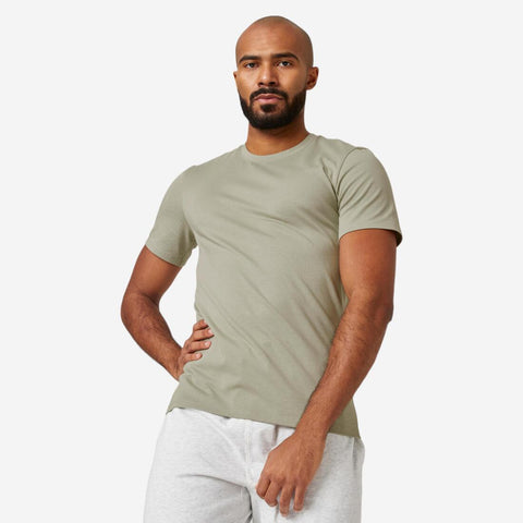 





Men's Slim-Fit Fitness T-Shirt 500