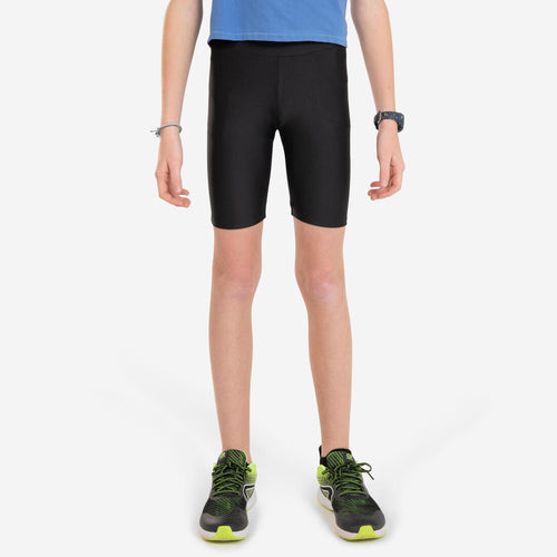 





KIDS' BREATHABLE TIGHT SHORTS - KIPRUN DRY - BLACK